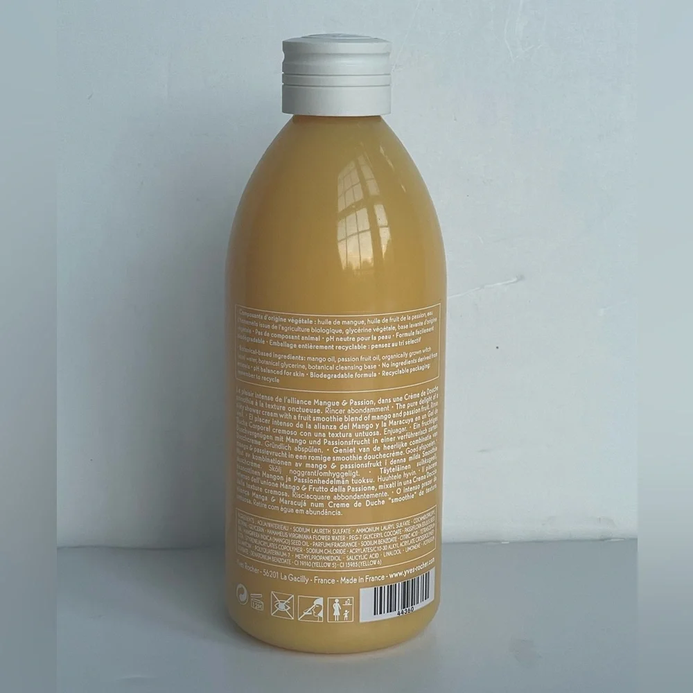 Yves Roche Mango Passion Fruit Shower Cream Gel Body Wash 13.5 oz Limited Ed